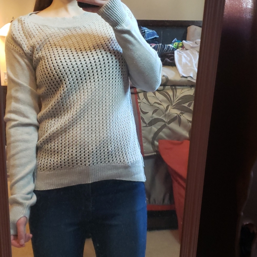 Womens Gray Sweater